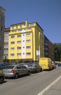 Dum v centru Brna